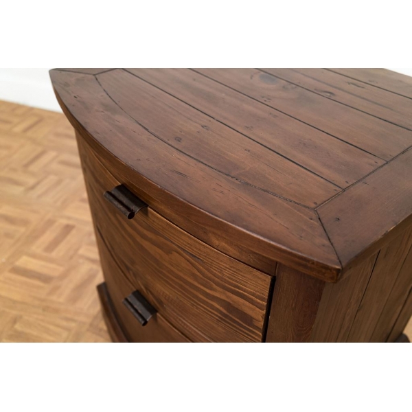 2 DRAWER BEDSIDE