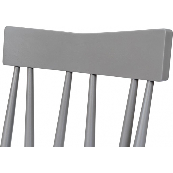 CHEVALET DINING CHAIR - GREY