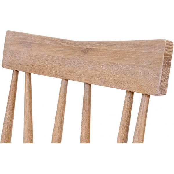 CHEVALET DINING CHAIR - OAK