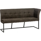FULTON CORNER BENCH - CHARCOAL