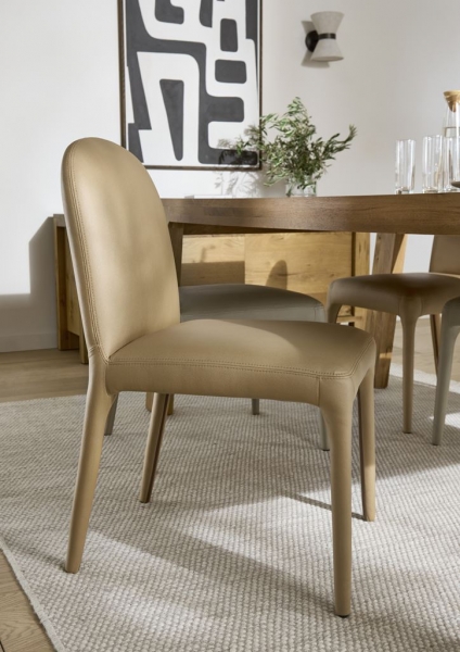 DINING CHAIR - CAMEL