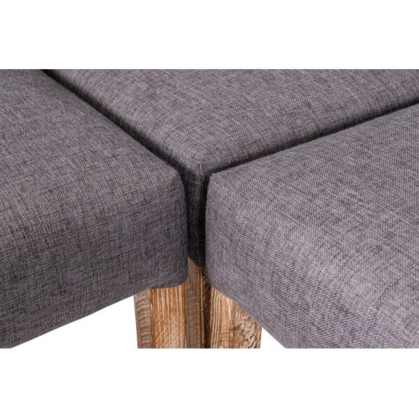MOLLY CORNER BENCH - BLUE