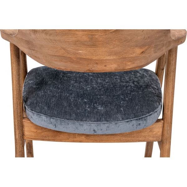 SOHO DINING CHAIR - PEWTER