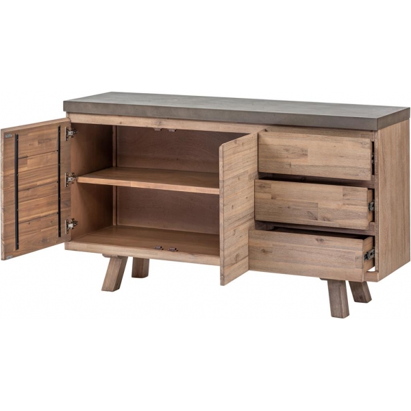 LARGE SIDEBOARD WITH 2 DOORS 3 DRAWERS