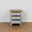 3 DRAWER BEDSIDE