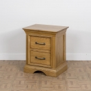 2 DRAWER BEDSIDE