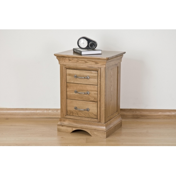 3 DRAWER BEDSIDE