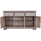 LARGE SIDEBOARD WITH 3 DOORS 3 DRAWERS