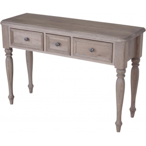 CONSOLE TABLE 3 DRAWER
