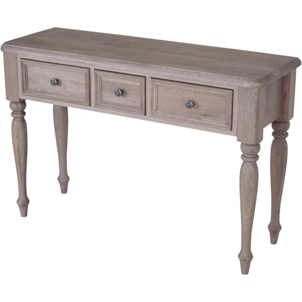 CONSOLE TABLE 3 DRAWER