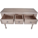 CONSOLE TABLE 3 DRAWER