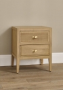 2 DRAWER BEDSIDE