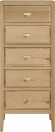 5 DRAWER WELLINGTON CHEST
