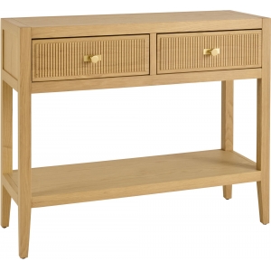 CONSOLE TABLE 2 DRAWER