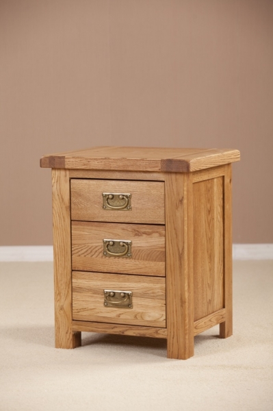 3 DRAWER BEDSIDE