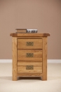 3 DRAWER BEDSIDE
