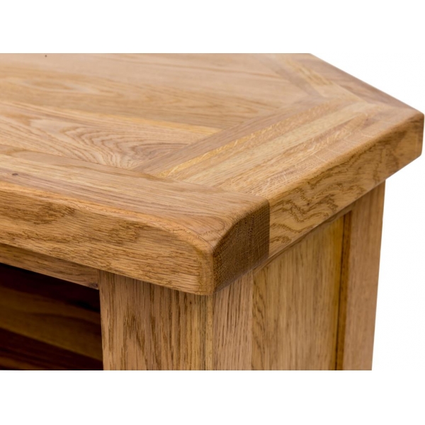 CORNER TV UNIT WITH DOORS