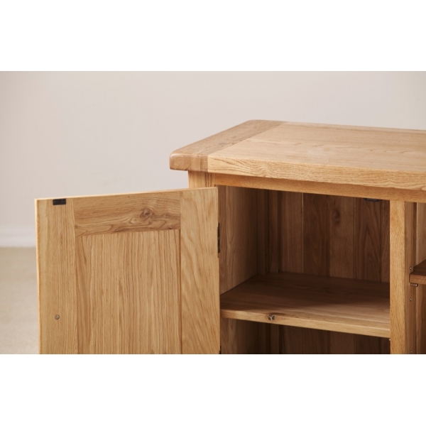 LARGE TV UNIT WITH WOODEN DOORS