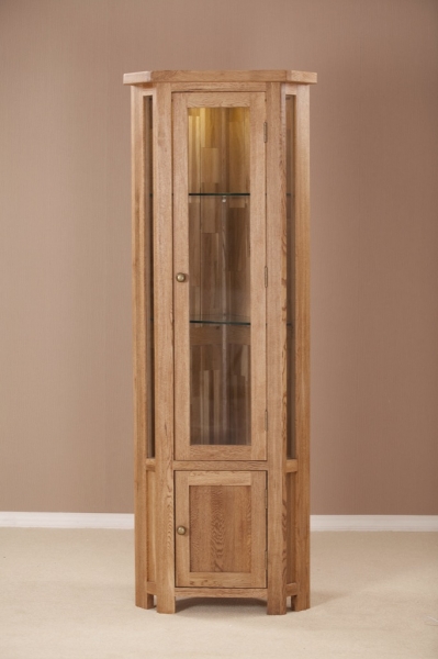 CORNER DISPLAY CABINET