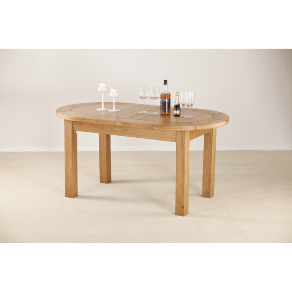 LARGE D-END EXTENDING TABLE