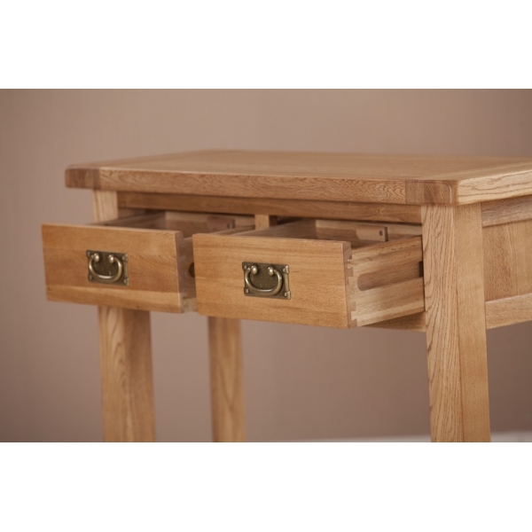 2 DRAWER CONSOLE TABLE