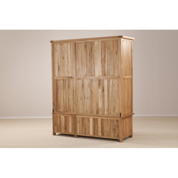 TRIPLE WARDROBE WITH DRAWERS