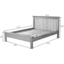 5' LOW FOOT END BED