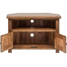 CORNER TV UNIT WITH DOORS