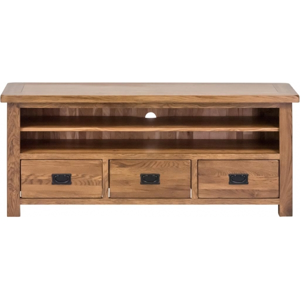 LARGE TV UNIT WITH DRAWERS