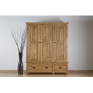 TRIPLE WARDROBE WITH DRAWERS
