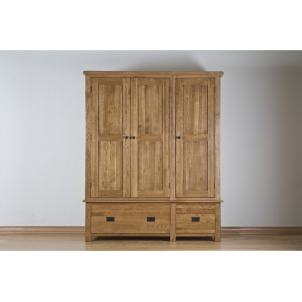 TRIPLE WARDROBE WITH DRAWERS