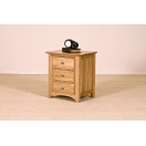 3 DRAWER BEDSIDE