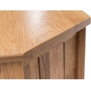 CORNER TV UNIT WITH DOORS