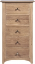 5 DRAWER WELLINGTON CHEST