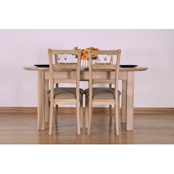 LARGE D-END EXTENDING TABLE