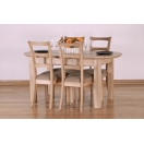 LARGE D-END EXTENDING TABLE
