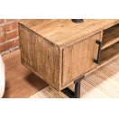 LARGE TV UNIT WITH WOODEN DOORS