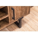 LARGE TV UNIT WITH WOODEN DOORS